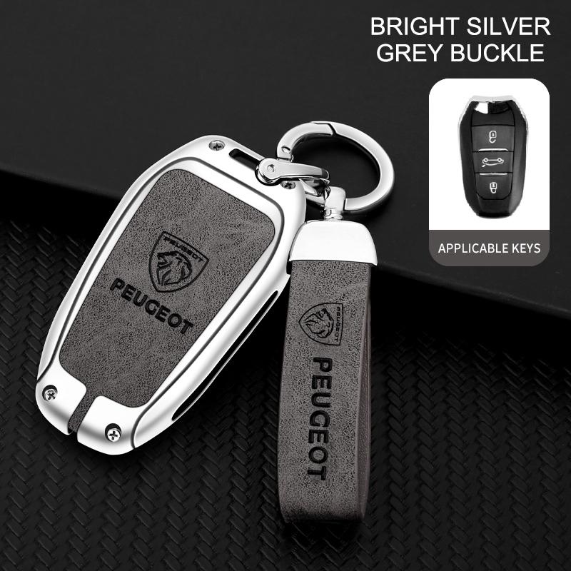 2026 Hot Car Sticker Car Zinc Alloy Leather Smart Key Case Shell Cover Protector Fob for Peugeot 308 408 508 2008 3008 4008 5008
2026 Hot Car Sticker Car Zinc Alloy Leather Smart Key Case Shell Cover Protector Fob for Peugeot 308 408 508 2008 3008 4008 5008