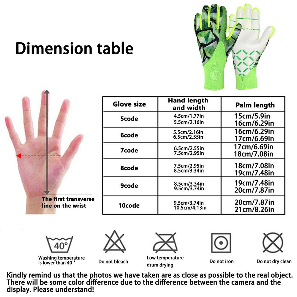Вратарские перчатки, латексные футбольные перчатки, нескользящие вратарские варежки, футбольные вратарские перчатки, перчатки для защиты пальцев для футбола 8
Вратарские перчатки, латексные футбольные перчатки, нескользящие вратарские варежки, футбольные вратарские перчатки, перчатки для защиты пальцев для футбола 8