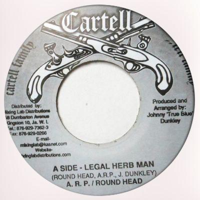 7inch Record A.R.P. , ROUND HEAD - Legal Herb Man NONE Cartell Jamaica Reggae, Ska & Dub Used
7inch Record A.R.P. , ROUND HEAD - Legal Herb Man NONE Cartell Jamaica Reggae, Ska & Dub Used