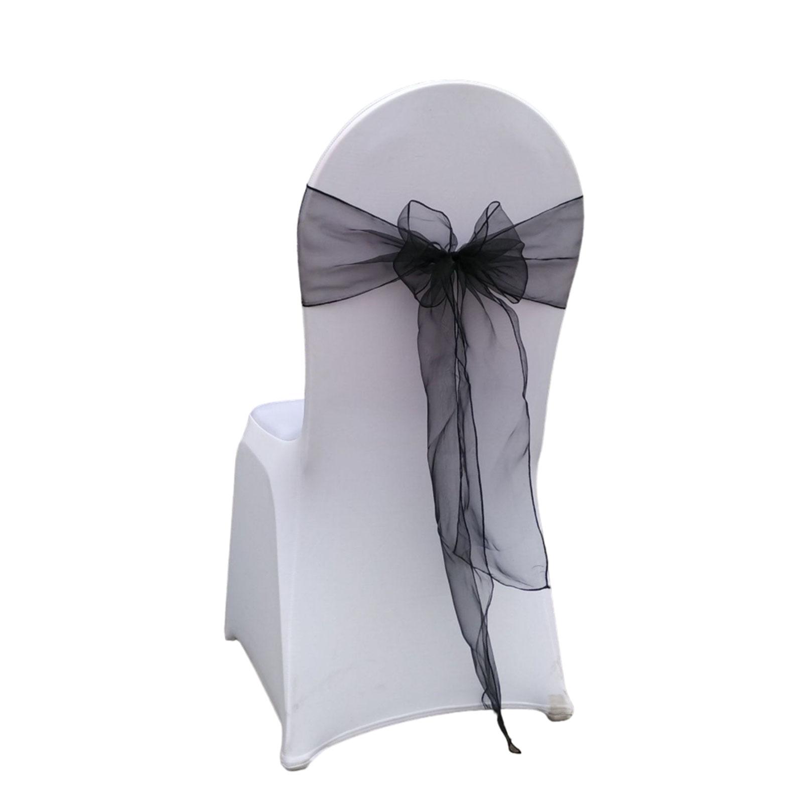 Bows for Chair Covers Adjustable Chair Ribbons Chair Bows for Wedding Special Day Enhances Event Space 4
Bows for Chair Covers Adjustable Chair Ribbons Chair Bows for Wedding Special Day Enhances Event Space 4