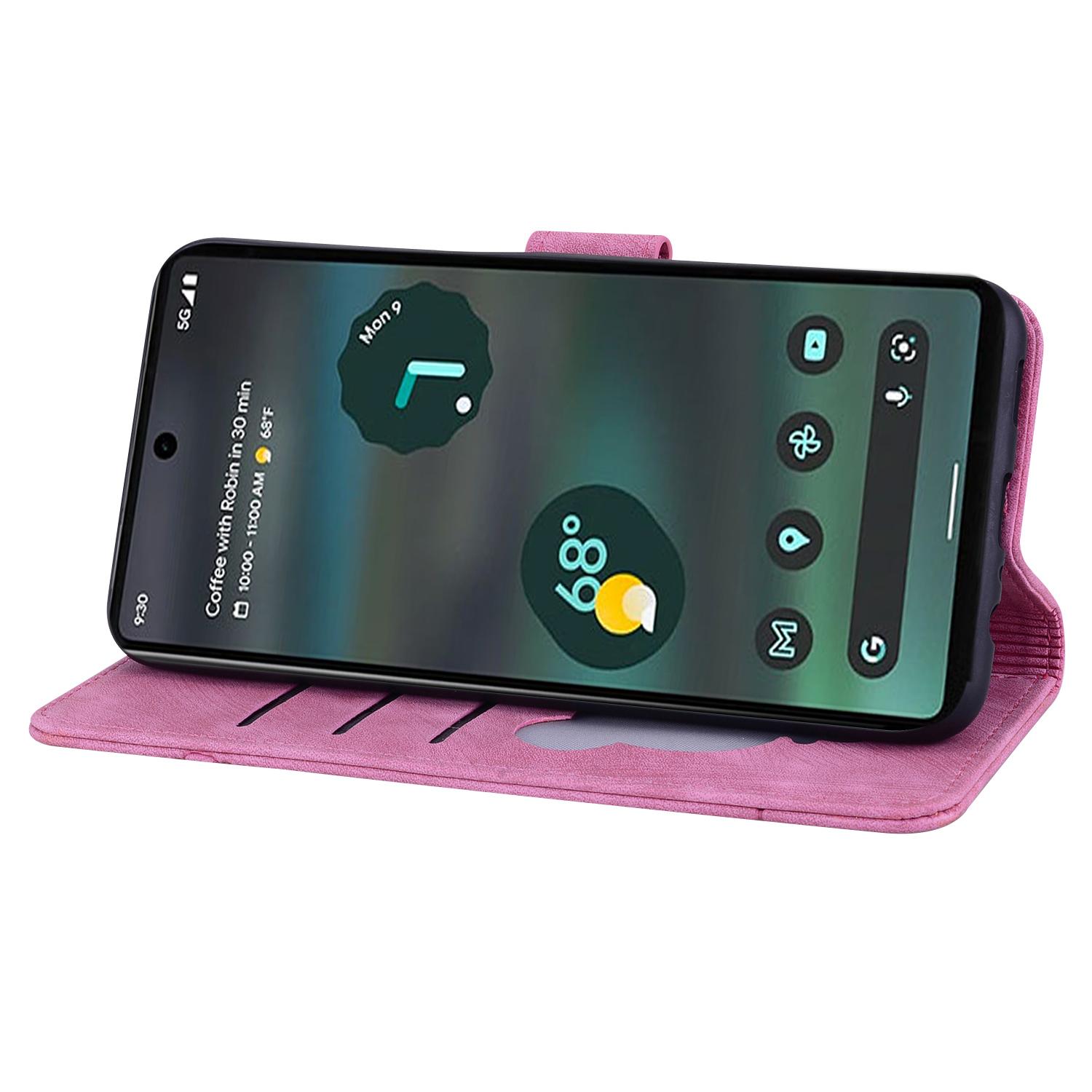 For Google Pixel 8 Pro PU Leather Wallet Stand Case Imprinted Flower Cat Phone Cover with Strap Rose
For Google Pixel 8 Pro PU Leather Wallet Stand Case Imprinted Flower Cat Phone Cover with Strap Rose