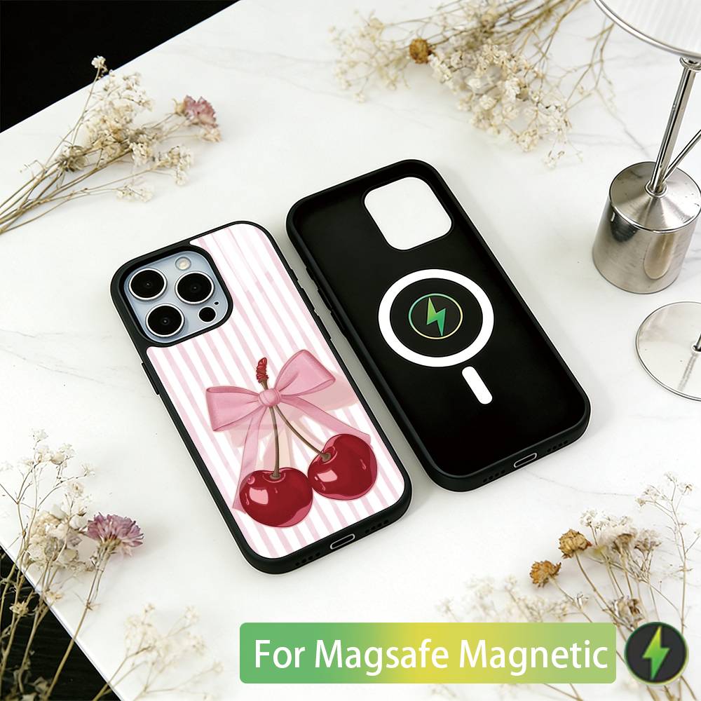 Cute cherry Phone Case For iPhone17,16,15,14,13,12,11 Plus,Pro Magnetic with Magsafe Wireless Charging iPhone13
Cute cherry Phone Case For iPhone17,16,15,14,13,12,11 Plus,Pro Magnetic with Magsafe Wireless Charging iPhone13