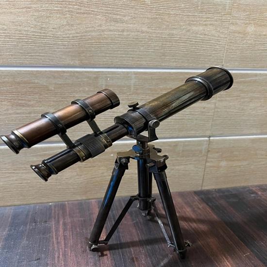 Telescope with Stand Brass Nautical Pirate Spyglass Best Prism Optics, Full Height 40.64 Cm
Telescope with Stand Brass Nautical Pirate Spyglass Best Prism Optics, Full Height 40.64 Cm