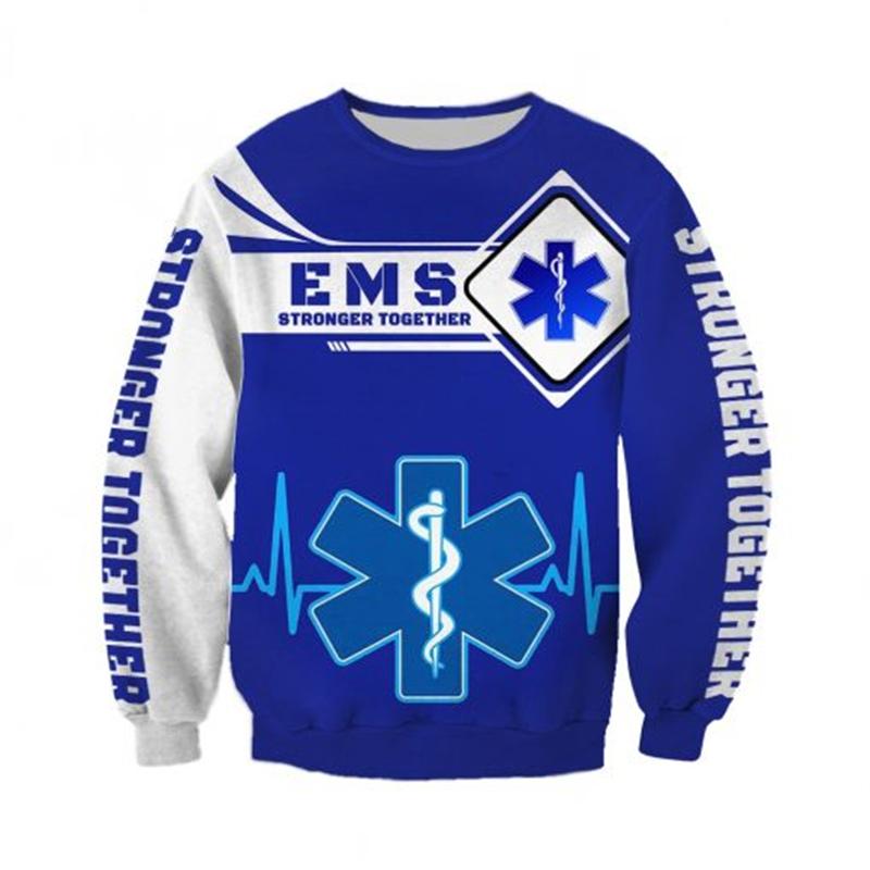 Косплей EMS EMT Медичний фельдшер Татуювання 3D-принт Светр Harajuku Вуличний одяг з довгим рукавом Смішні світшоти для чоловіків Топи M
Косплей EMS EMT Медичний фельдшер Татуювання 3D-принт Светр Harajuku Вуличний одяг з довгим рукавом Смішні світшоти для чоловіків Топи M