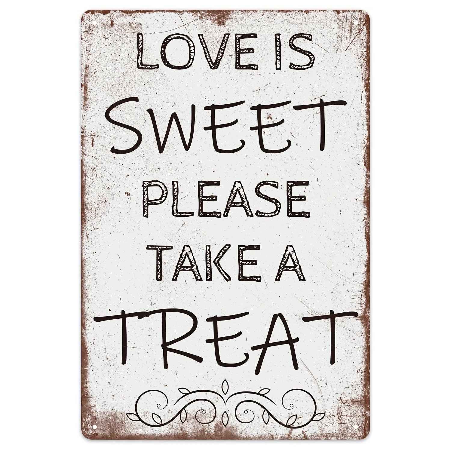 1pc Love Is Sweet Please Take A Treat Sign 7871181inch Retro Wedding Decor Party Treat Table Art 20x30cm
1pc Love Is Sweet Please Take A Treat Sign 7871181inch Retro Wedding Decor Party Treat Table Art 20x30cm
