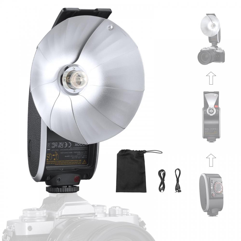Godox Lux Senior 11 164 Gn14 28 мм ретро вспышка для камеры клипса на стробоскопе цветовая температура 6000k 200k
Godox Lux Senior 11 164 Gn14 28 мм ретро вспышка для камеры клипса на стробоскопе цветовая температура 6000k 200k
