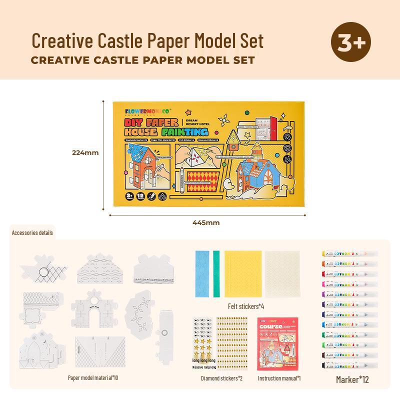 Монако Цветочный бутон Детский DIY 3D Бумажный домик Оригами и Модель для граффити
Монако Цветочный бутон Детский DIY 3D Бумажный домик Оригами и Модель для граффити
