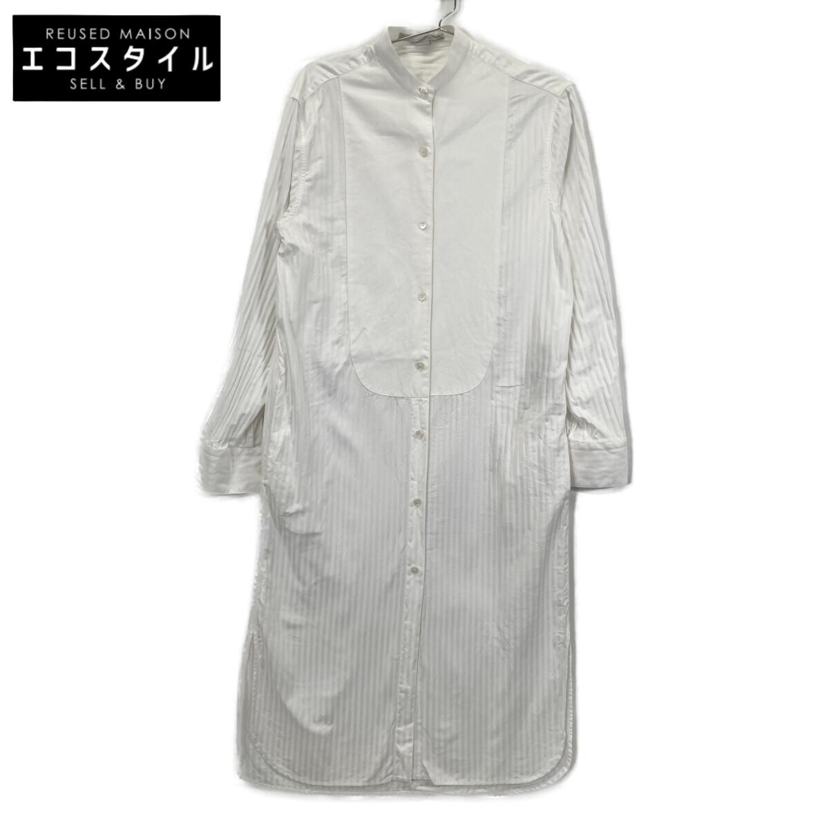STELLA McCARTNEY 6A0072 White collarless shirt dress dress 34 whiteUsed
STELLA McCARTNEY 6A0072 White collarless shirt dress dress 34 whiteUsed