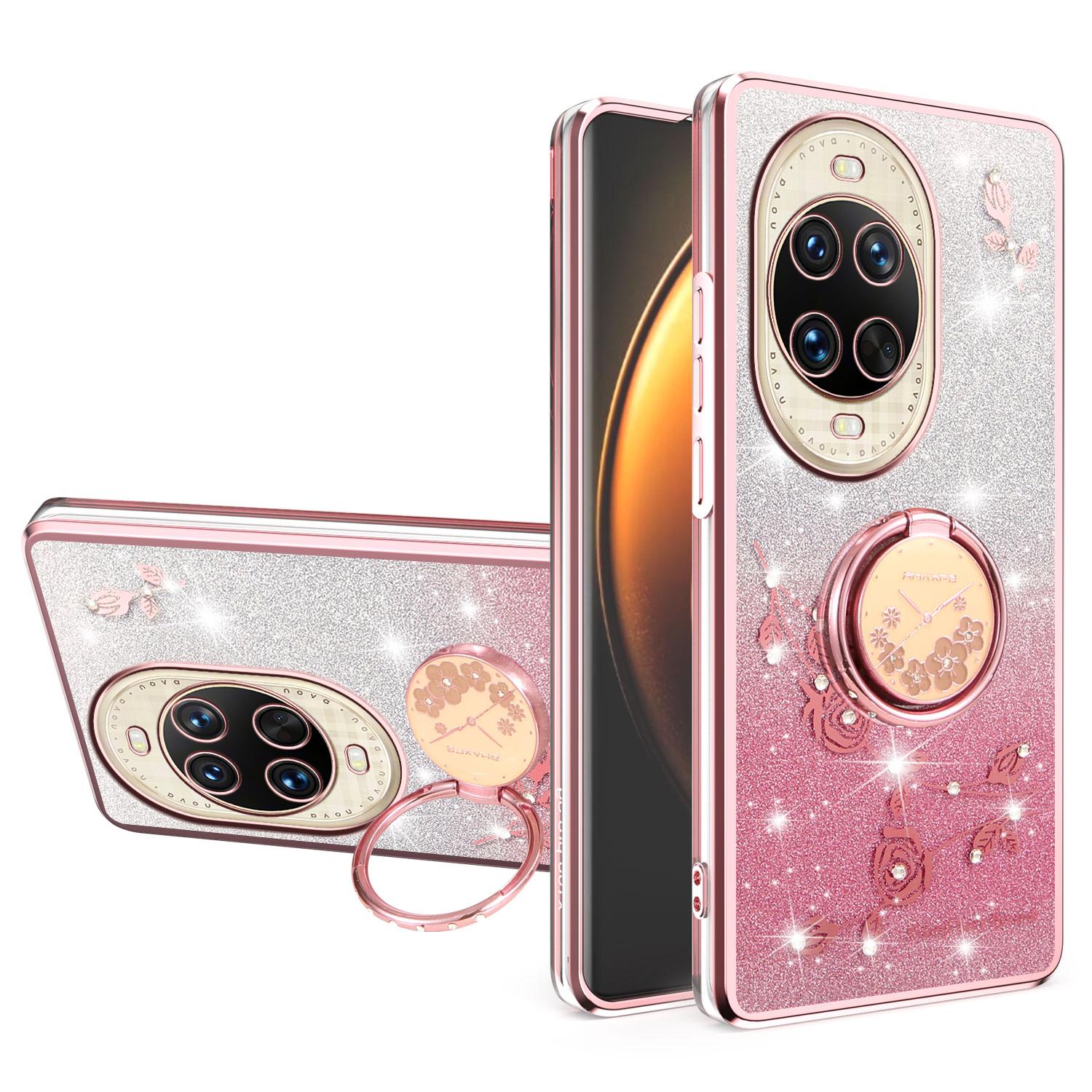 KADEM For Huawei nova 14 Ultra 5G Case Ring Kickstand TPU Flowers Phone Cover Gradient Glitter Rose Gold
KADEM For Huawei nova 14 Ultra 5G Case Ring Kickstand TPU Flowers Phone Cover Gradient Glitter Rose Gold