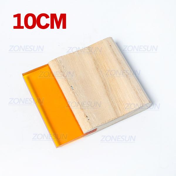 ZONESUN Silk Screen Printing Squeegee Board Wearproof Wood Rubber Ink Scraper Blade Scratch Board Tool For Print Glass T-shirt 10cm
ZONESUN Silk Screen Printing Squeegee Board Wearproof Wood Rubber Ink Scraper Blade Scratch Board Tool For Print Glass T-shirt 10cm