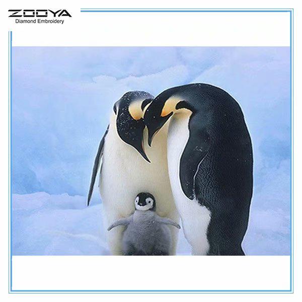 ZOOYA DIY 5D Полный круглый горный хрусталь Пингвин Алмазная вышивка Картина Вышивка крестом Домашний декор
ZOOYA DIY 5D Полный круглый горный хрусталь Пингвин Алмазная вышивка Картина Вышивка крестом Домашний декор