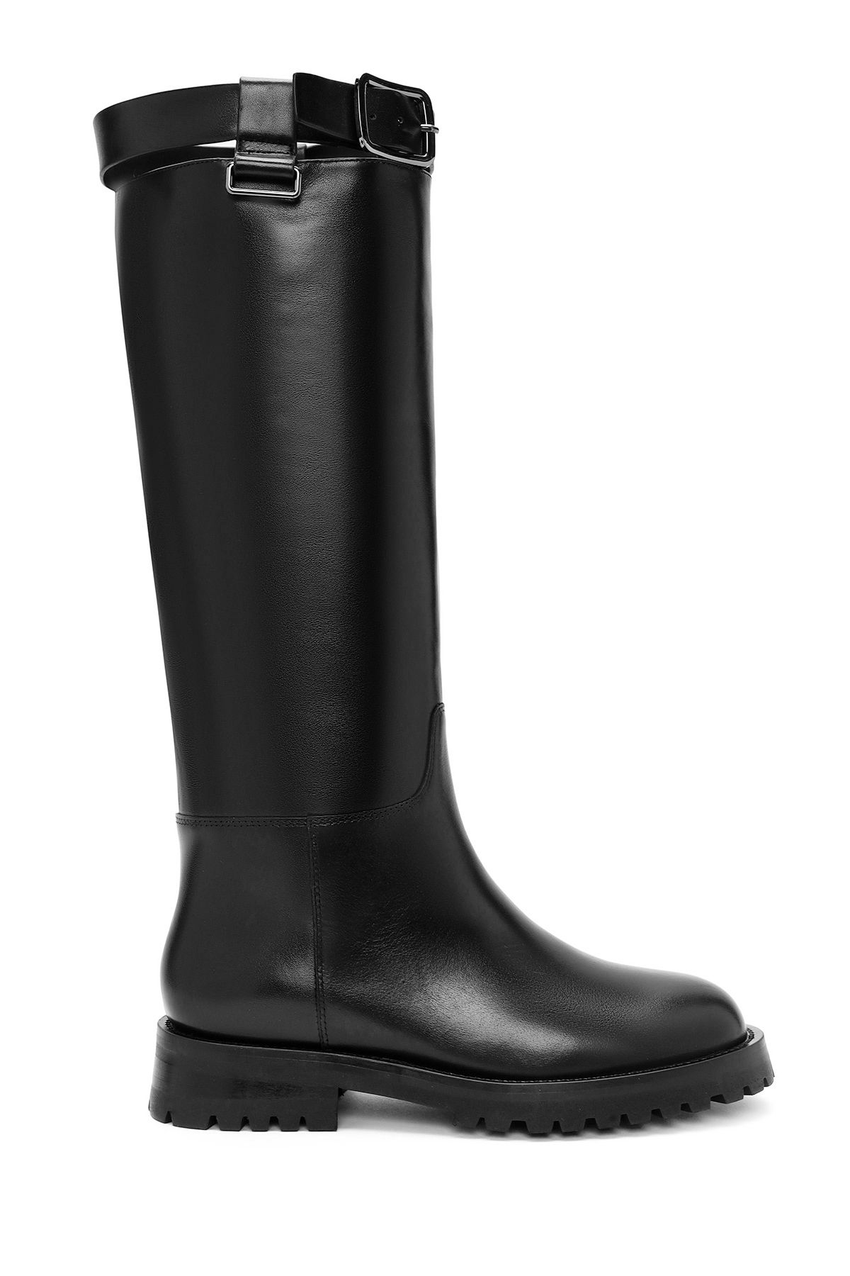 Women Modern Stylish Fashion Boots Genuine Leather Black Buckle Detailed Leather Boots 38
Women Modern Stylish Fashion Boots Genuine Leather Black Buckle Detailed Leather Boots 38