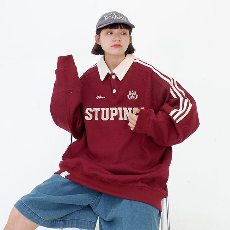 Women s Plus Size Striped Long Sleeve Polo Shirt - 2025 Spring/Autumn Retro BF StyleTop 2XL (Recommended 150-180 lbs)
Women s Plus Size Striped Long Sleeve Polo Shirt - 2025 Spring/Autumn Retro BF StyleTop 2XL (Recommended 150-180 lbs)