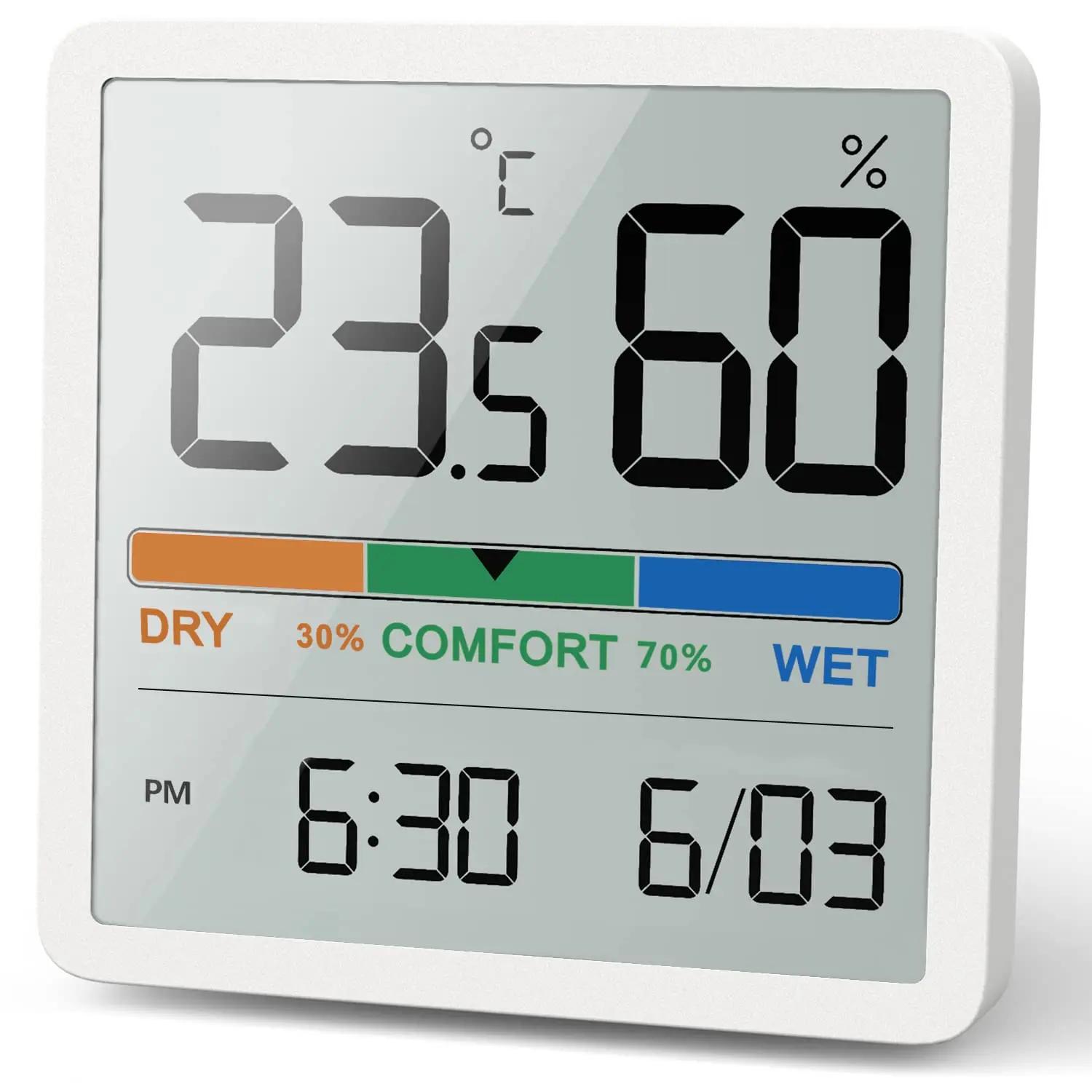 LCD Digital Thermometer Hygrometer Sensor Gauge Weather Station New Digital Home Indoor Temperature Humidity Meter белый
LCD Digital Thermometer Hygrometer Sensor Gauge Weather Station New Digital Home Indoor Temperature Humidity Meter белый