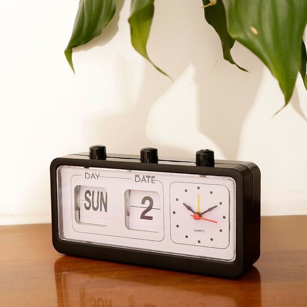 Plastic Business Gift Home Calendar Clock Alarm Clock Digital Date Time Display Clock чорний
Plastic Business Gift Home Calendar Clock Alarm Clock Digital Date Time Display Clock чорний