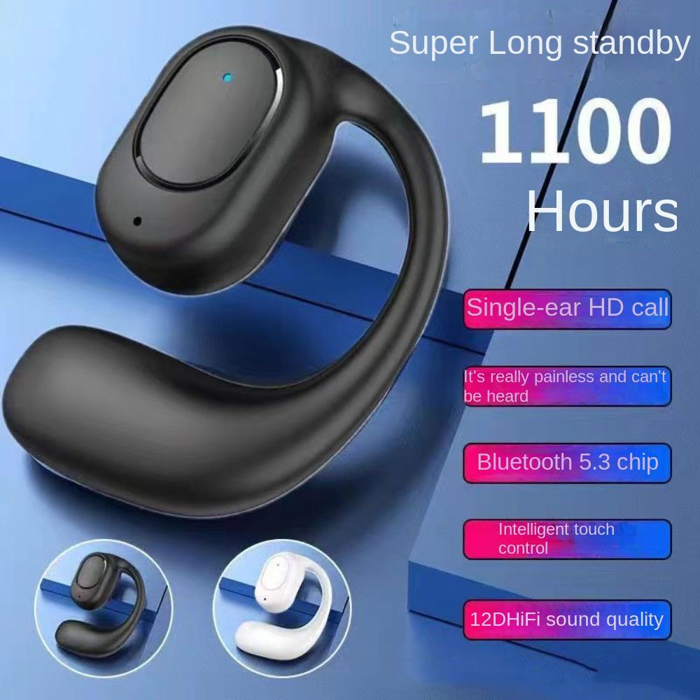 Ear Hanging Type Bone Conduction Headphones Bone Conduction Wireless Headphones Sports чорний
Ear Hanging Type Bone Conduction Headphones Bone Conduction Wireless Headphones Sports чорний