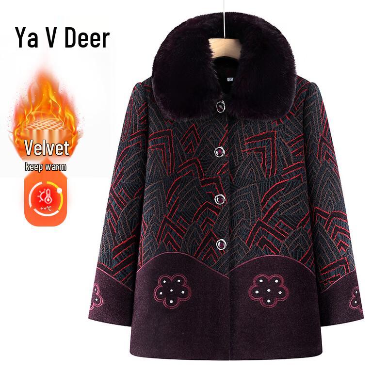 Ya Lu Elder Women s Plush Lined Winter Coat 4XL
Ya Lu Elder Women s Plush Lined Winter Coat 4XL