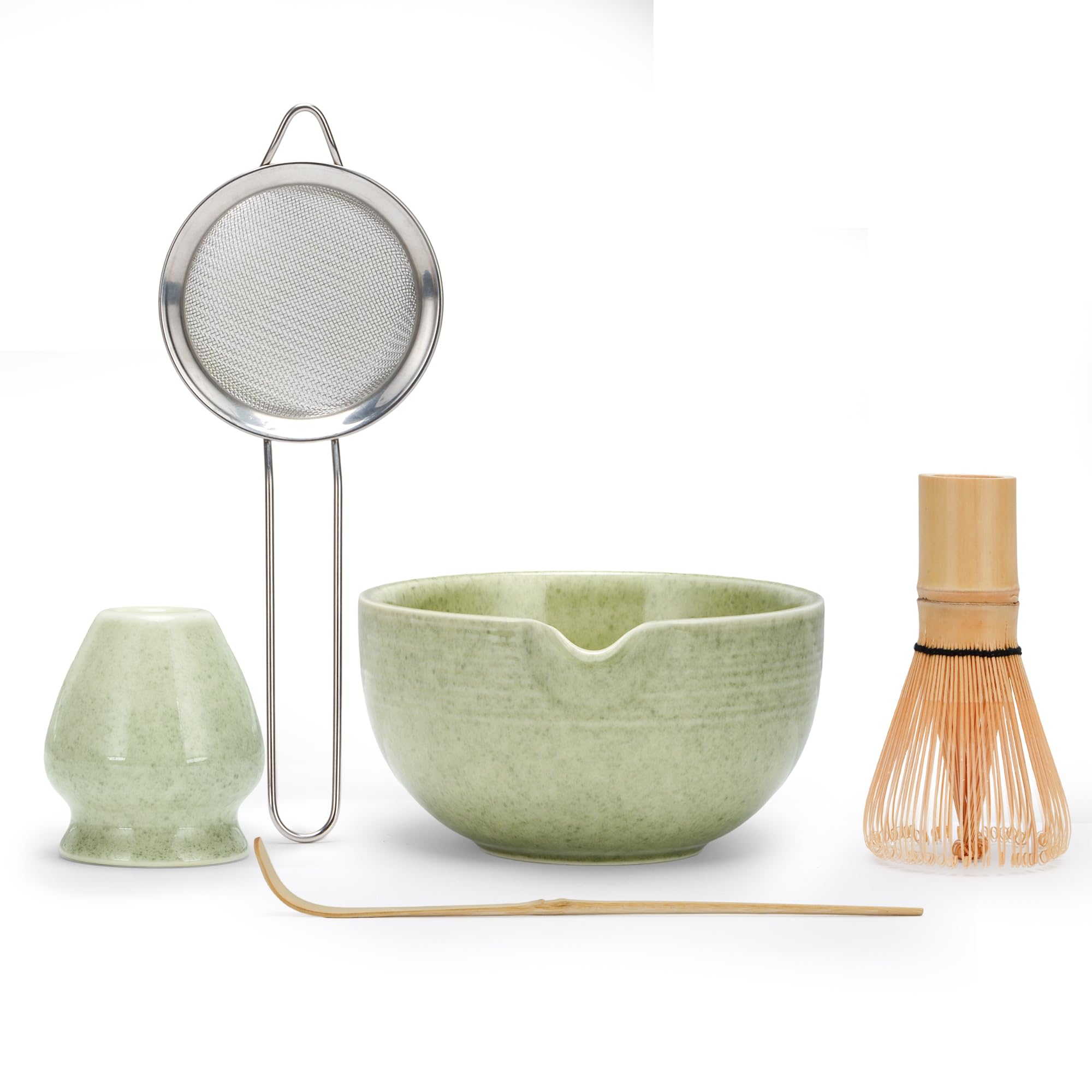 DiDiBirDi Matcha Tea Ceremony Matcha Matcha Whisk Matcha Bamboo Scoop Traditional Bamboo Chasen Stainless Steel Sieve Set, 5-piece Set, Bowl, Stand,
DiDiBirDi Matcha Tea Ceremony Matcha Matcha Whisk Matcha Bamboo Scoop Traditional Bamboo Chasen Stainless Steel Sieve Set, 5-piece Set, Bowl, Stand,