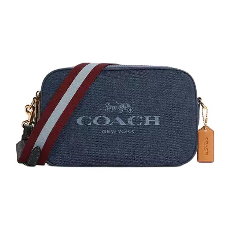 Coach Jes 25 Logo Print Zipper Fabric With Leather Shoulder Crossbody Bag Medium Women bags Denim-Blue C8585-IMDEN Basic Set (Bag+Dust Bag)
Coach Jes 25 Logo Print Zipper Fabric With Leather Shoulder Crossbody Bag Medium Women bags Denim-Blue C8585-IMDEN Basic Set (Bag+Dust Bag)