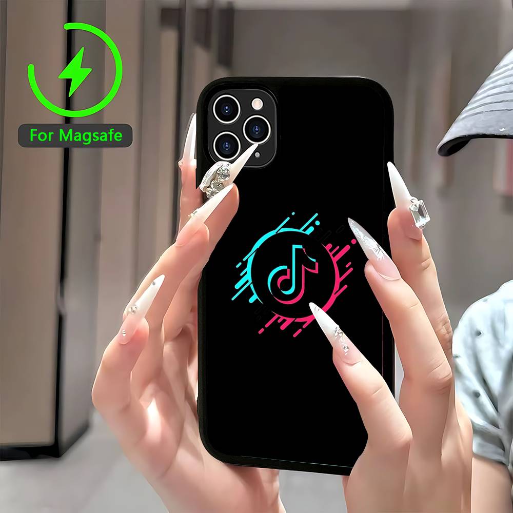 T-TikTok Logo Phone Case For IPhone 17 16 15 14 13 12 11 Pro Max For Magsafe Wireless Charger Cover iPhone 12 pro
T-TikTok Logo Phone Case For IPhone 17 16 15 14 13 12 11 Pro Max For Magsafe Wireless Charger Cover iPhone 12 pro