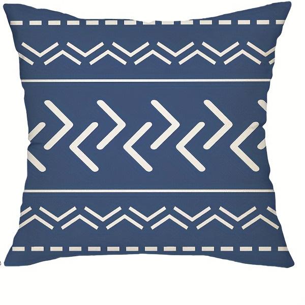 Наволочка из льна с геометрическим узором синего и белого цвета, чехол для диванной подушки, украшение для дома, может быть изготовлено по индивидуальному заказу 40x40 45x45 50x50 16x16Inch
Наволочка из льна с геометрическим узором синего и белого цвета, чехол для диванной подушки, украшение для дома, может быть изготовлено по индивидуальному заказу 40x40 45x45 50x50 16x16Inch