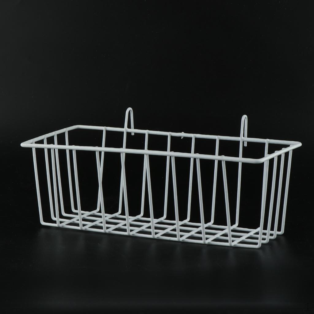 Bathroom Storage Metal Wire Conditioner Holder Deep Shelf with Hanging 3x10x8cm білий
Bathroom Storage Metal Wire Conditioner Holder Deep Shelf with Hanging 3x10x8cm білий