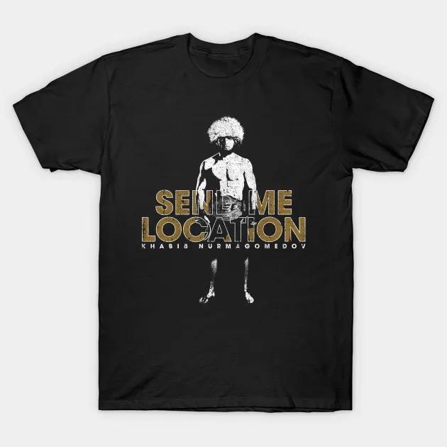 Send Me Location. Khabib Nurmagomedov. MMA Training Premium T-Shirt. Summer Cotton Short Sleeve O-Neck Mens T Shirt New S-3XL... 5XL різнокольоровий
Send Me Location. Khabib Nurmagomedov. MMA Training Premium T-Shirt. Summer Cotton Short Sleeve O-Neck Mens T Shirt New S-3XL... 5XL різнокольоровий