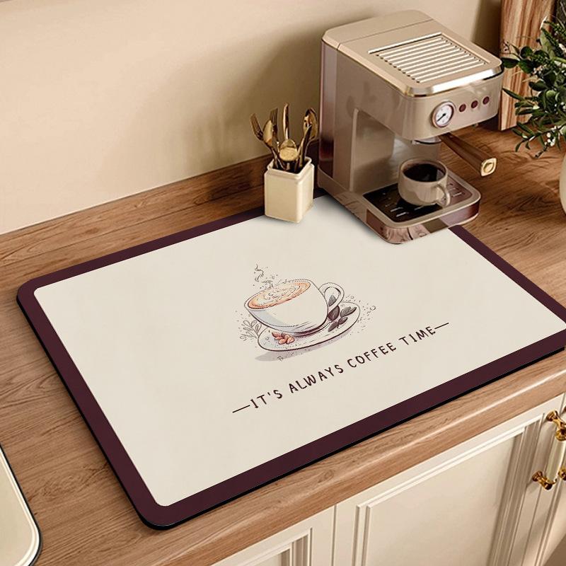 American Style Coffee Machine Drain Mat Quick Drying Mat Water Absorption Home Kitchen Bar Mat Heat Stain Resistant Placemat (as the picture,30x40cm)
American Style Coffee Machine Drain Mat Quick Drying Mat Water Absorption Home Kitchen Bar Mat Heat Stain Resistant Placemat (as the picture,30x40cm)