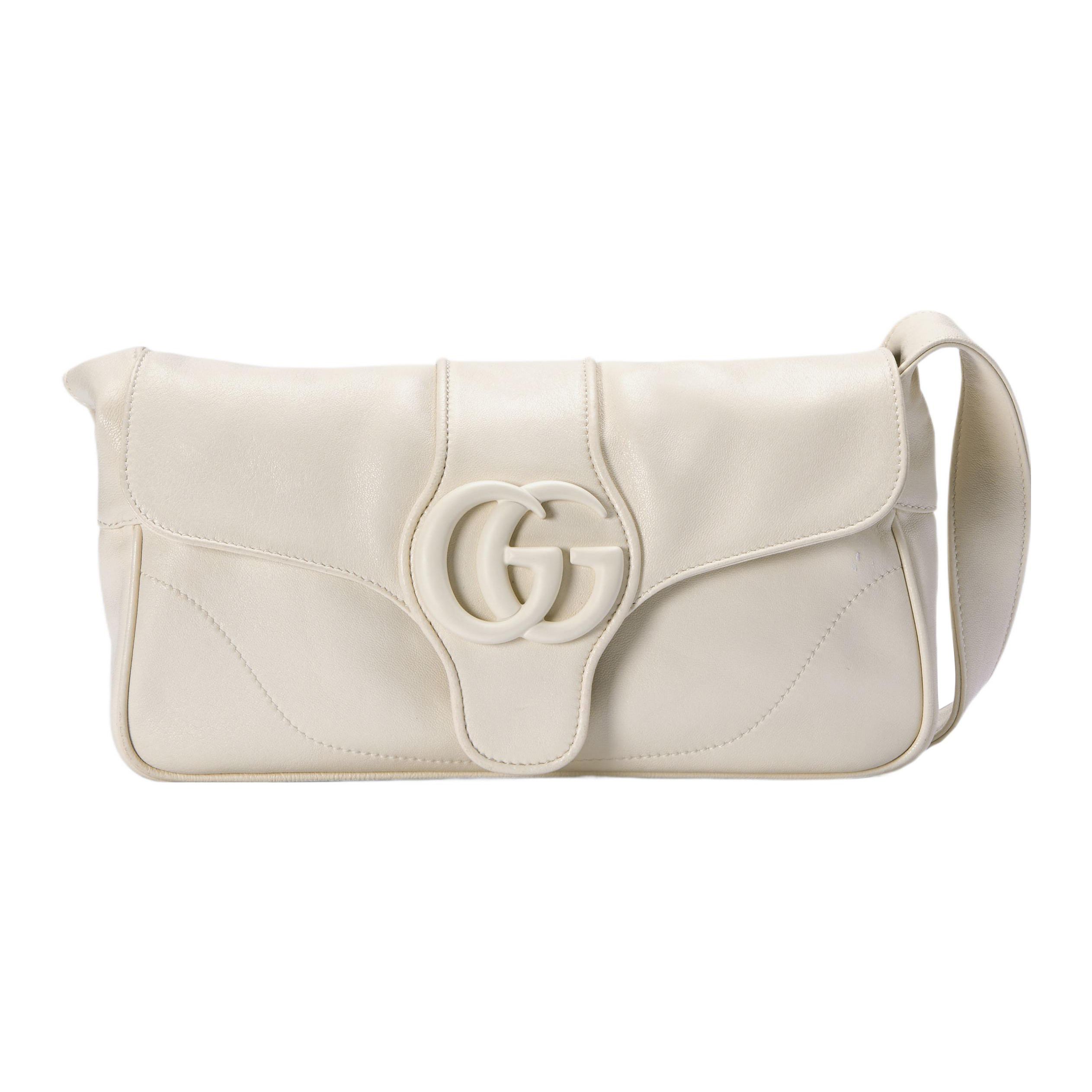 Gucci Aphrodite Double G Magnetic Buckle Adjustable Shoulder Strap Leather Handbag Small Women Handbags White 767226-AACZY-9022 Basic Set (Bag+Dust Bag)
Gucci Aphrodite Double G Magnetic Buckle Adjustable Shoulder Strap Leather Handbag Small Women Handbags White 767226-AACZY-9022 Basic Set (Bag+Dust Bag)