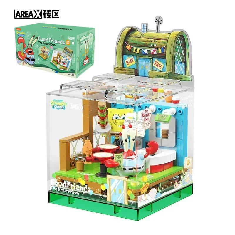 Spongebob Series Construction Blocks Box Patrick Star Krusty Krab Squidward Tentacles Room Model Assembled Toy Ornaments Present
Spongebob Series Construction Blocks Box Patrick Star Krusty Krab Squidward Tentacles Room Model Assembled Toy Ornaments Present