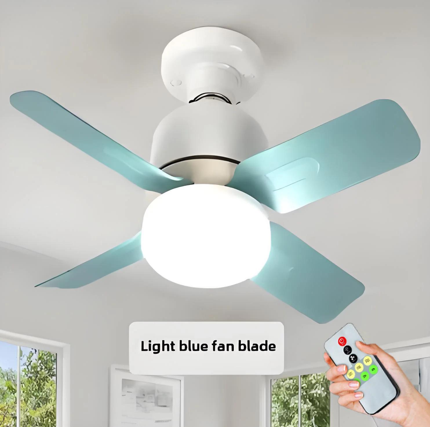 GGbingo Remote Control LED Light Bulbs Ceiling Fan With Light E27 Socket Dimmable Wireless Fans Lighting For Bedroom Kitchen синий
GGbingo Remote Control LED Light Bulbs Ceiling Fan With Light E27 Socket Dimmable Wireless Fans Lighting For Bedroom Kitchen синий