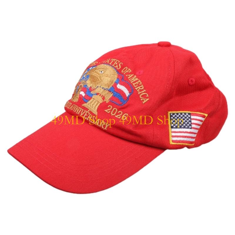 49MD United States 250th Anniversary Hat Bird Printed Baseball Cap Secures Fit красный
49MD United States 250th Anniversary Hat Bird Printed Baseball Cap Secures Fit красный