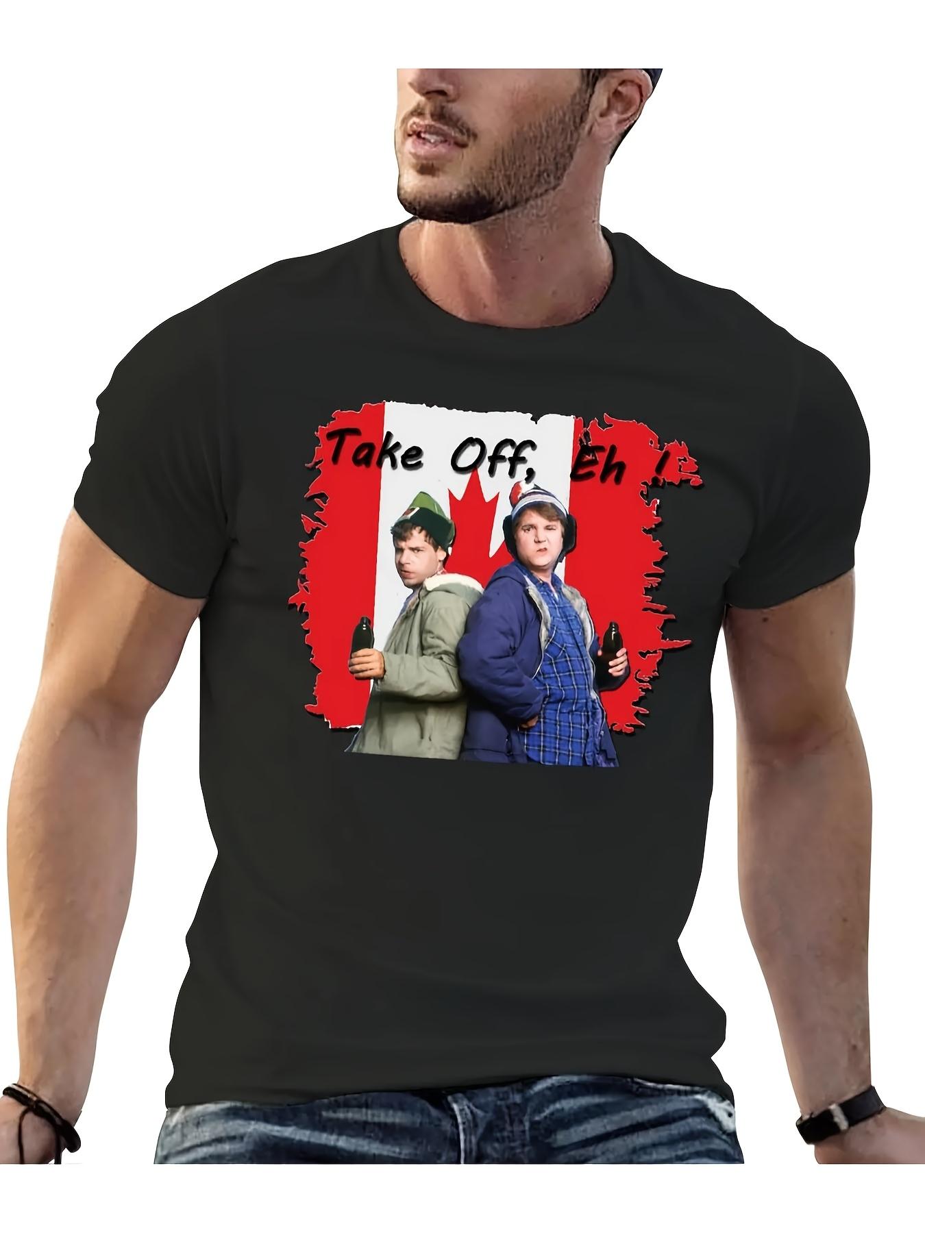 New Years Eve in 2026 Men Bob and Doug McKenzie Take Off Graphic Tshirt Heavy Duty Casual Short Sleeved Round Neck Tshirt S
New Years Eve in 2026 Men Bob and Doug McKenzie Take Off Graphic Tshirt Heavy Duty Casual Short Sleeved Round Neck Tshirt S