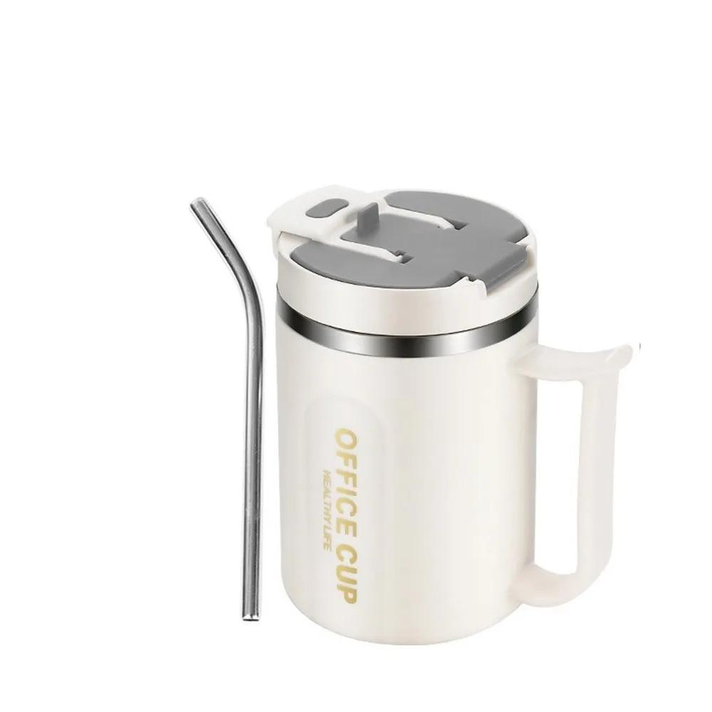 with Straw Insulated Coffee Cup 500ml Milk Tea Cup Fashion Thermal Mug Kitchen
with Straw Insulated Coffee Cup 500ml Milk Tea Cup Fashion Thermal Mug Kitchen