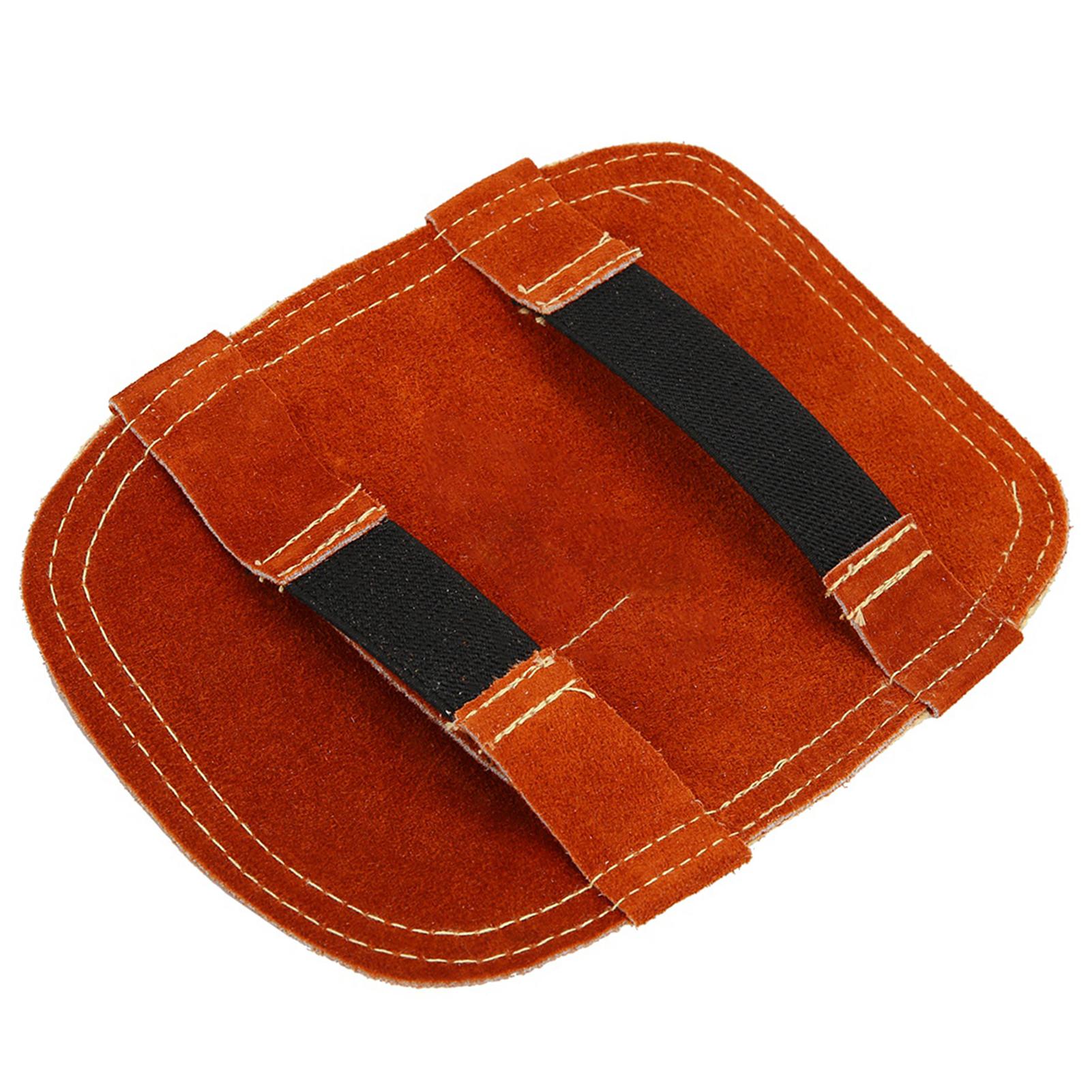 Heat Shield Split Cowhide Leather Aluminized Back Welding Hand Pad
Heat Shield Split Cowhide Leather Aluminized Back Welding Hand Pad