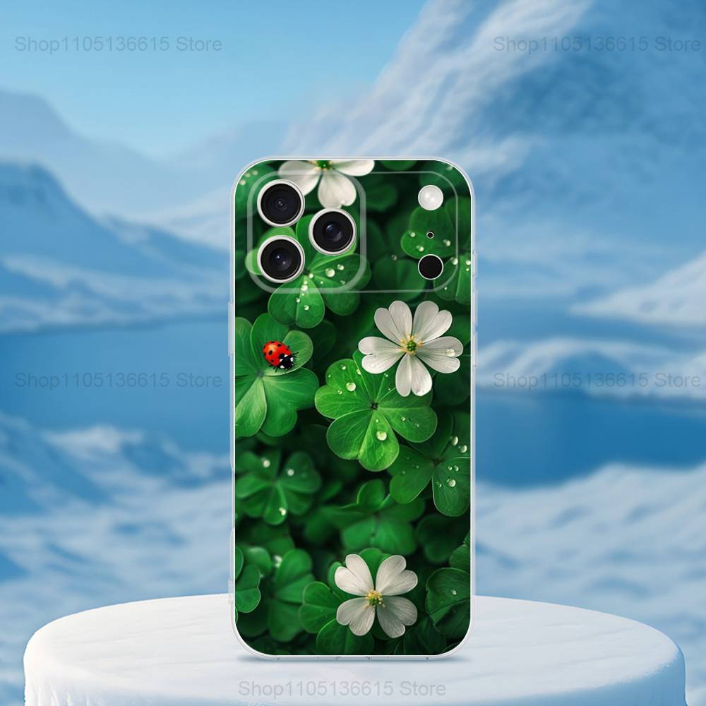 Four Leaf Clover Lucky Art For iPhone 16,13,12,11,17,14,15,Pro,Max,Plus,X,XS,XR,SE,Mini Transparent Soft silicone Case iPhone14PRO
Four Leaf Clover Lucky Art For iPhone 16,13,12,11,17,14,15,Pro,Max,Plus,X,XS,XR,SE,Mini Transparent Soft silicone Case iPhone14PRO