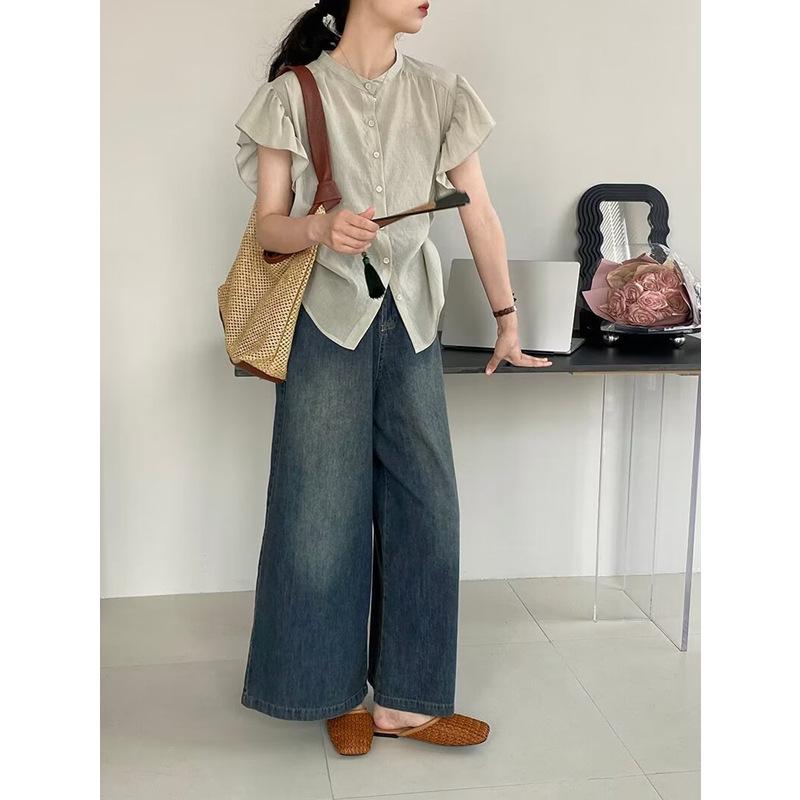 Women s Retro Floor-Length Wide Leg Jeans - High Waist, Plus Size, Slimming, Versatile, Trendy Autumn Pants 4XL
Women s Retro Floor-Length Wide Leg Jeans - High Waist, Plus Size, Slimming, Versatile, Trendy Autumn Pants 4XL