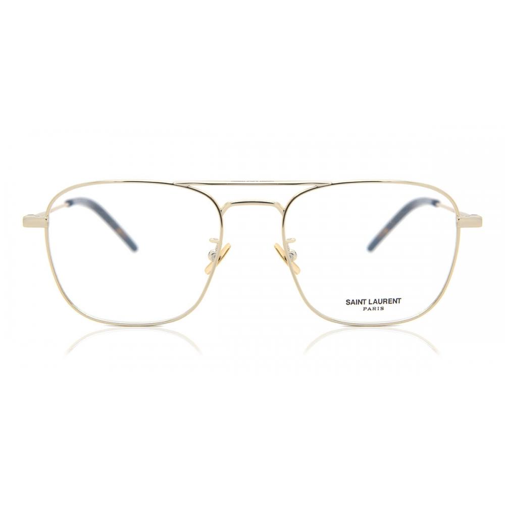 Saint Laurent Sl 309 Opt 003 Unisex Eyeglasses Gold/53 
Saint Laurent Sl 309 Opt 003 Unisex Eyeglasses Gold/53