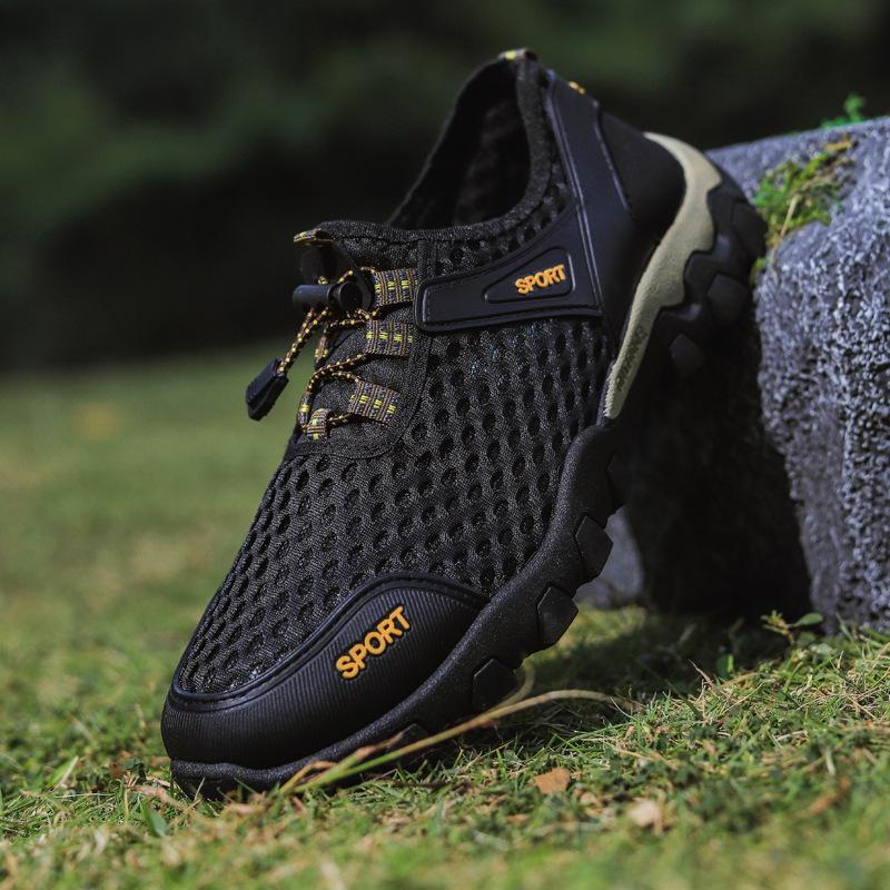 Men s 2026 Outdoor Mesh Hiking & Wading Shoes - Casual, Breathable, Cross-Border Style 43 чорний
Men s 2026 Outdoor Mesh Hiking & Wading Shoes - Casual, Breathable, Cross-Border Style 43 чорний