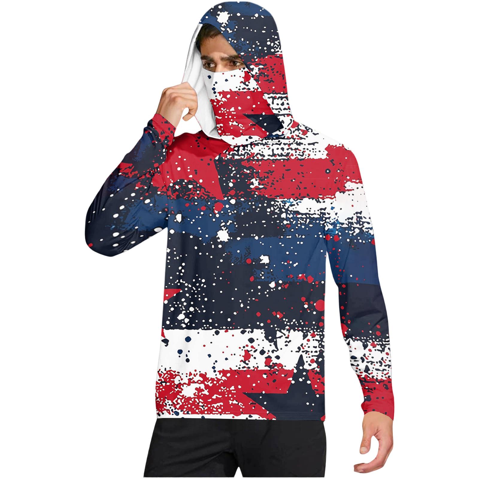Men s Casual Tie-Dye Print Hoodie Long Sleeve Sun Protection Top Lightweight Breathable Fabric for Outdoor Activities and Daily Wear XL червоний
Men s Casual Tie-Dye Print Hoodie Long Sleeve Sun Protection Top Lightweight Breathable Fabric for Outdoor Activities and Daily Wear XL червоний