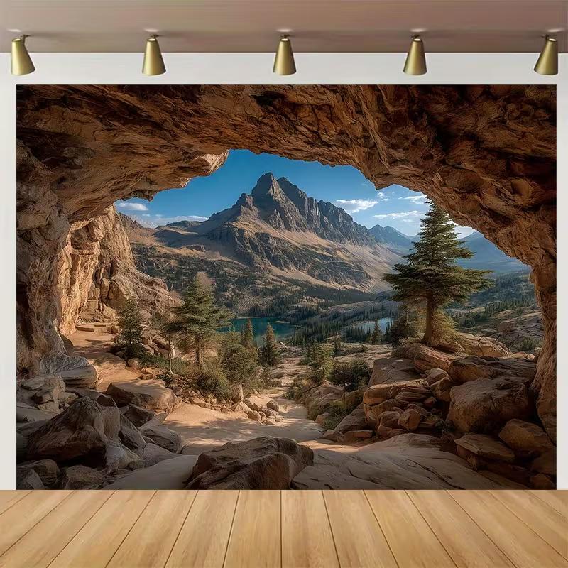 2D Rocky Cave Mountain Backdrop, Nature Lake Scenery Photography Background Cloth 47.2x31.5inch/120*80cm
2D Rocky Cave Mountain Backdrop, Nature Lake Scenery Photography Background Cloth 47.2x31.5inch/120*80cm