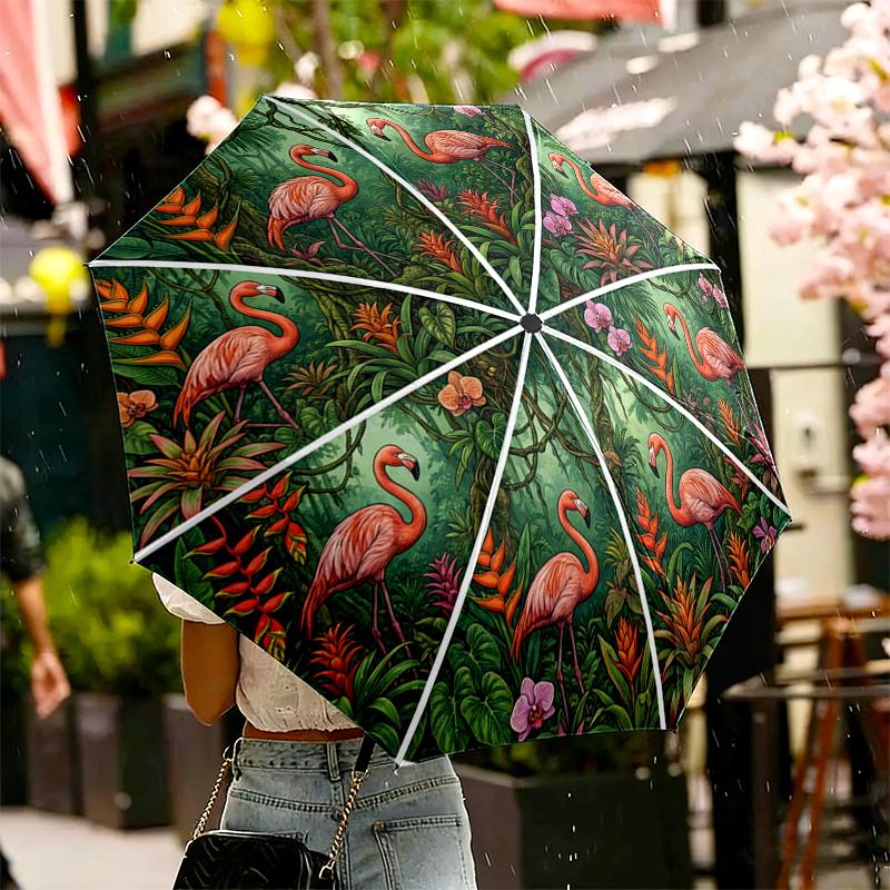 Penguin Eagle Evil Dragon and Flamingo Animal Umbrella for Outdoor Travel Use, Auto Open-Close 8-Rib Umbrella Exquisite Gift for Family and Friends
Penguin Eagle Evil Dragon and Flamingo Animal Umbrella for Outdoor Travel Use, Auto Open-Close 8-Rib Umbrella Exquisite Gift for Family and Friends