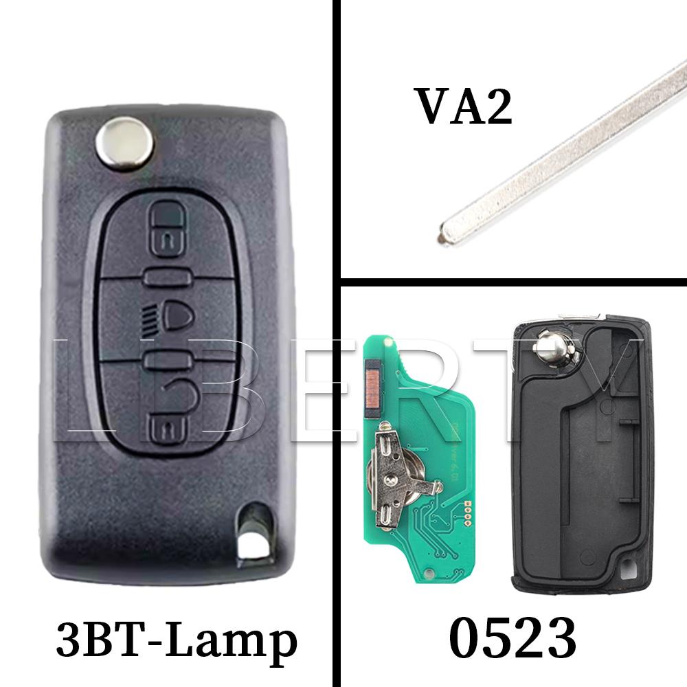 Ly Flip Remote Card Key For Peugeot 207 307 308 407 607 807 For Citroen C2 C3 C4 C5 C6 Xsara Berlingo HU83 VA2 0536 0523 ASK FSK FSK
Ly Flip Remote Card Key For Peugeot 207 307 308 407 607 807 For Citroen C2 C3 C4 C5 C6 Xsara Berlingo HU83 VA2 0536 0523 ASK FSK FSK