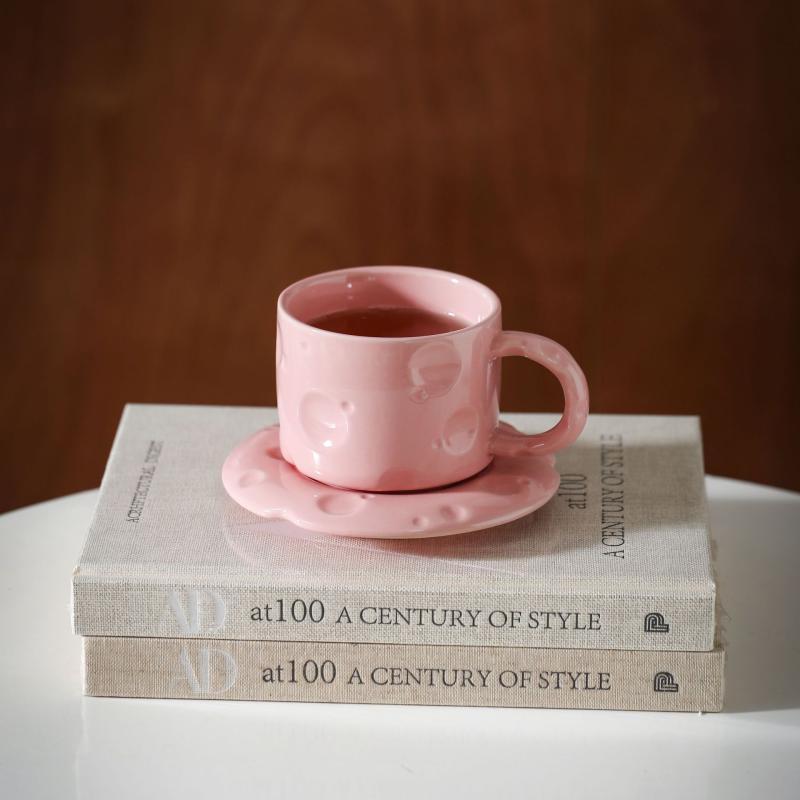 OLOEY Designer Bone China Coffee Cup & Saucer Set
OLOEY Designer Bone China Coffee Cup & Saucer Set