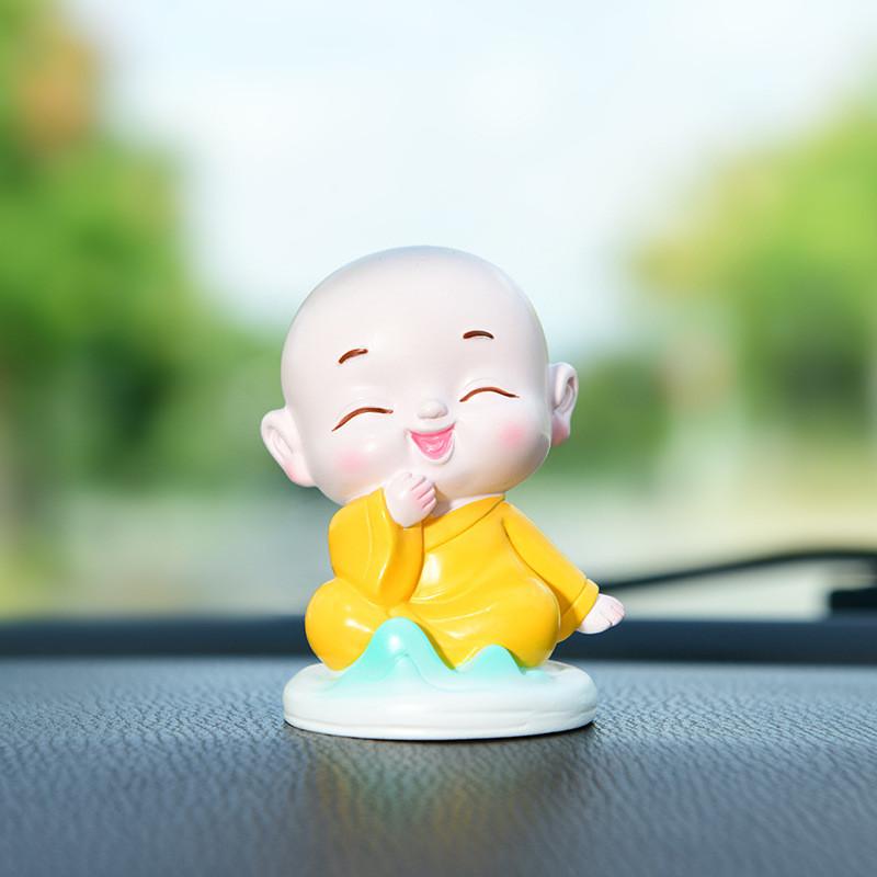 Resin Lucky Little Monk Car Decorative Figurine For Gift Giving And Home Decor Yellow A
Resin Lucky Little Monk Car Decorative Figurine For Gift Giving And Home Decor Yellow A