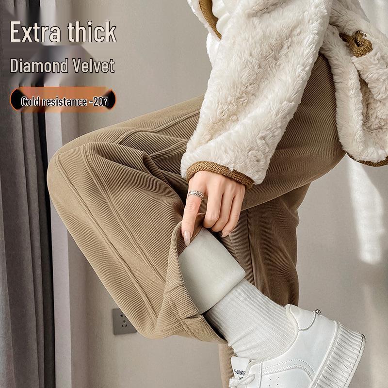 Women s Fleece-Lined Chenille Wide-Leg Pants: Slim-Fit & Thick for Winter 2XL for 136-155 jin
Women s Fleece-Lined Chenille Wide-Leg Pants: Slim-Fit & Thick for Winter 2XL for 136-155 jin