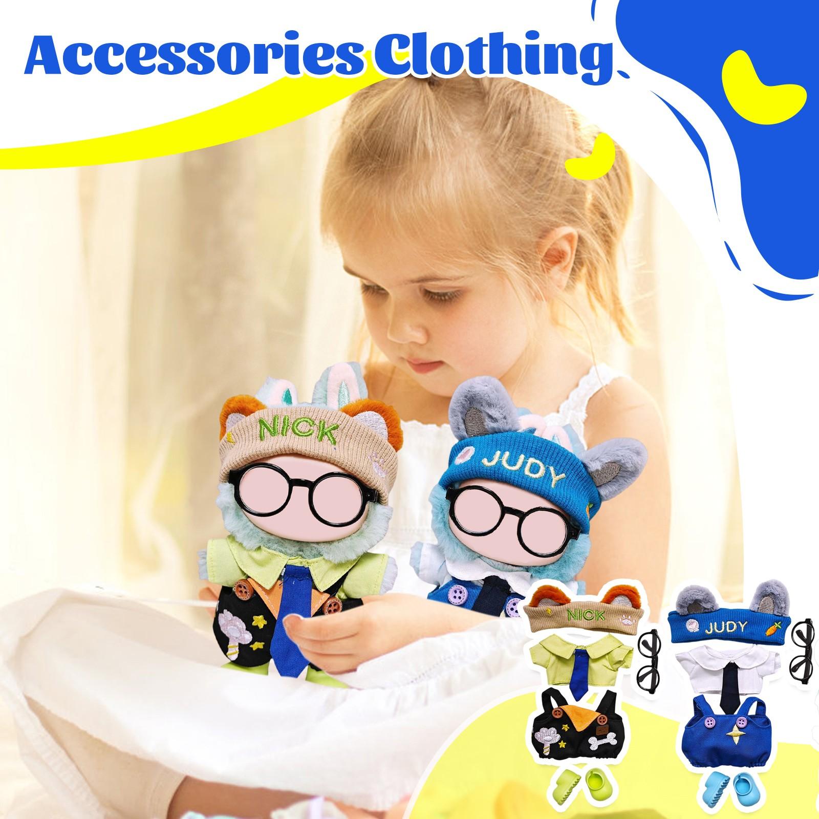 Doll Costumes, Accessory Sets, Suitable For One, Two, And Three Generations Of Dolls One Size
Doll Costumes, Accessory Sets, Suitable For One, Two, And Three Generations Of Dolls One Size
