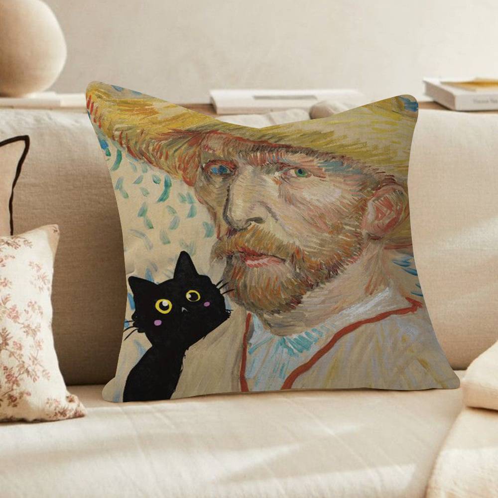 Black Cat Art Pillow Cushion Cover Pillowcase Living Room Sofa Home Decor Customized 30x30 cm
Black Cat Art Pillow Cushion Cover Pillowcase Living Room Sofa Home Decor Customized 30x30 cm