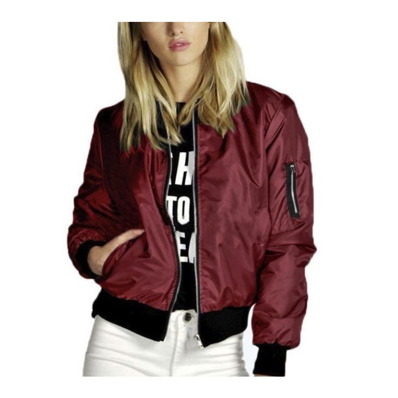 Женская осенняя модная короткая куртка на молнии XXL бордовый
Женская осенняя модная короткая куртка на молнии XXL бордовый