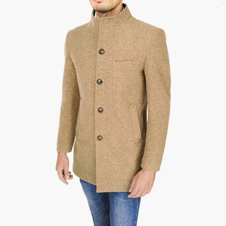 Autumn and Winter Woolen Coat, Stand Collar Coat, Windbreaker, Casual Solid Color Men s Clothing 3XL
Autumn and Winter Woolen Coat, Stand Collar Coat, Windbreaker, Casual Solid Color Men s Clothing 3XL